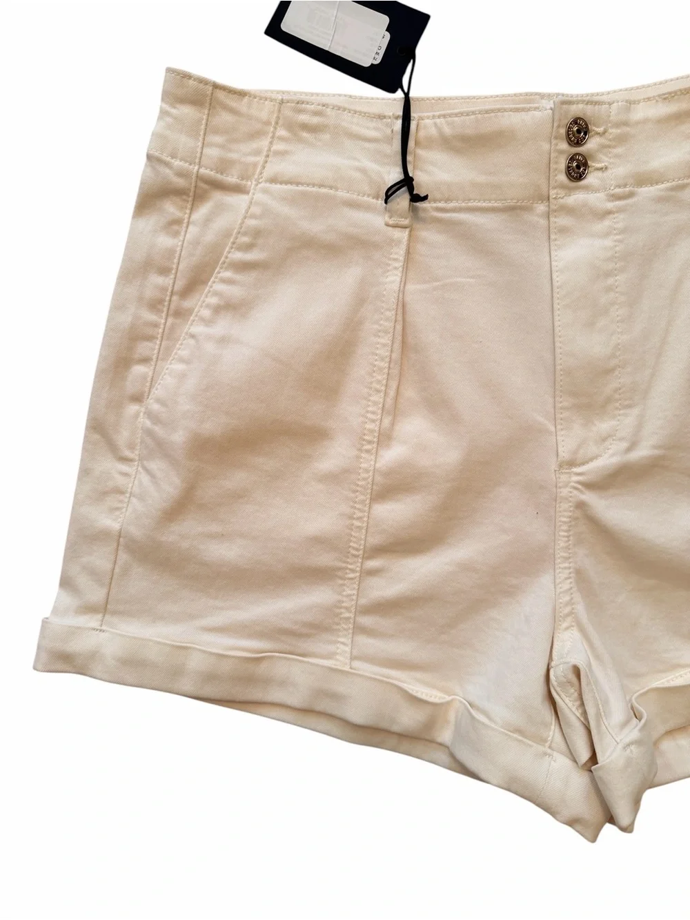 Paige Quartz Sand(Cream) Olivia Short 31